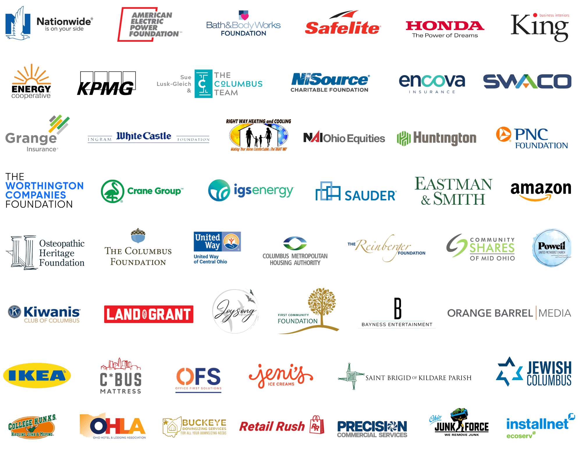 2025 Corporate + Foundation Supporters