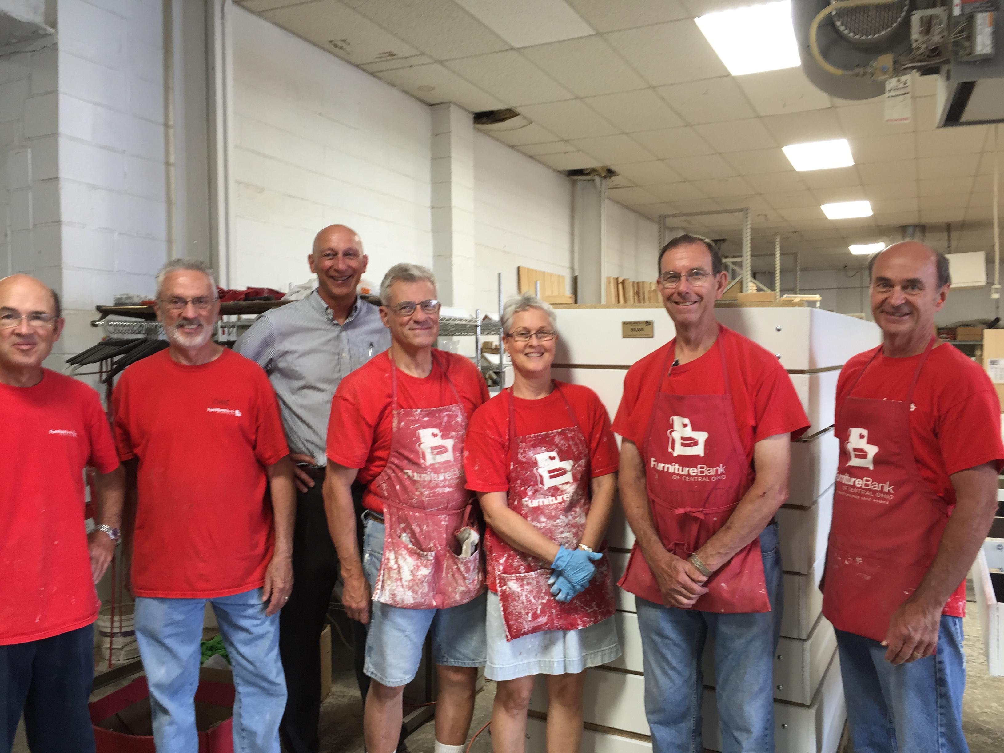 We built our 30,000th piece of furniture! Furniture Bank of Central Ohio